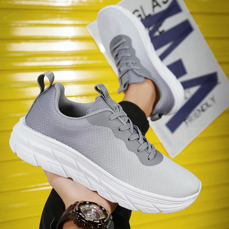 Men's Shoes Travel Mesh Breathable Comfortable Platform Sneaker foto 2