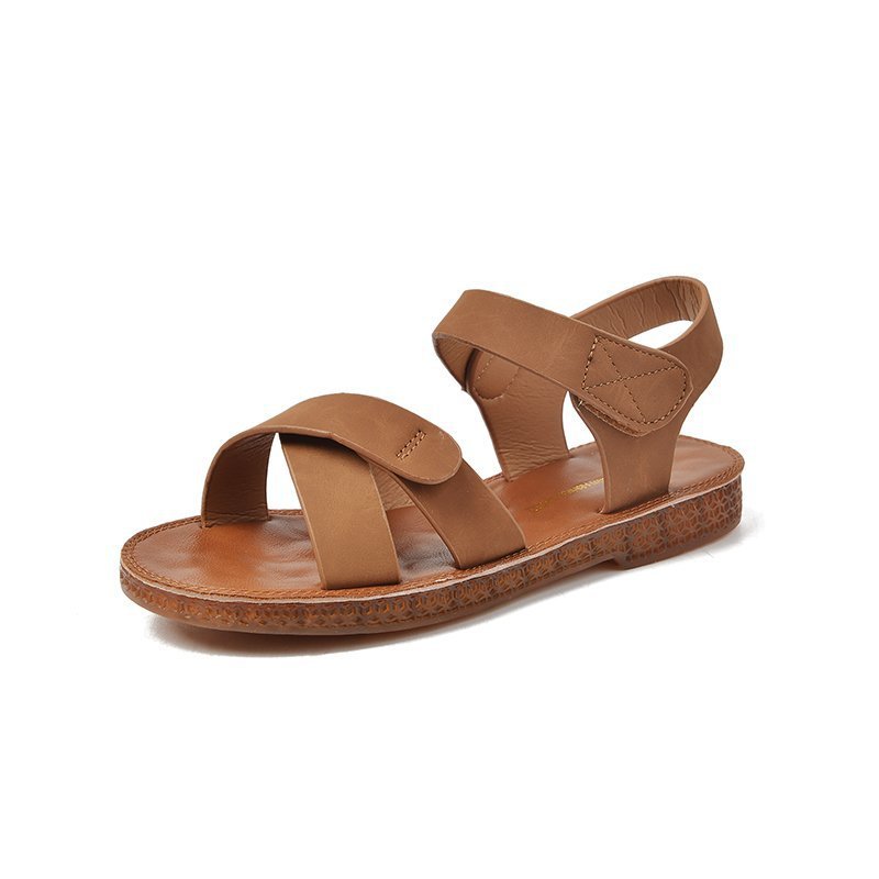 Simple Comfortable Casual Beach Shoes Flat Womens Sandals foto 3