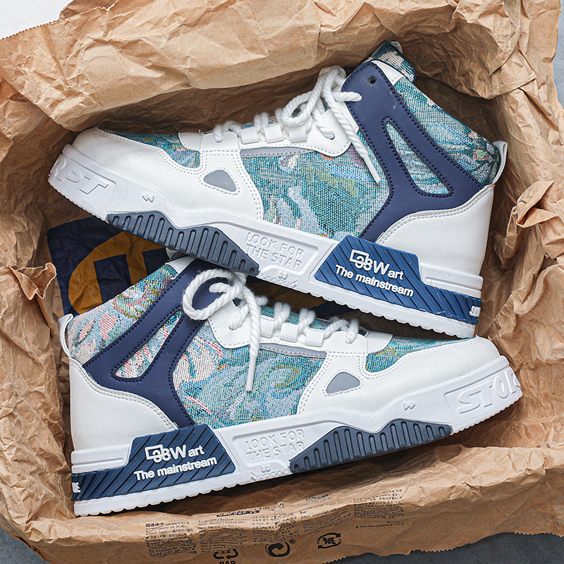 Men's High Top Sneakers Non-slip foto 5