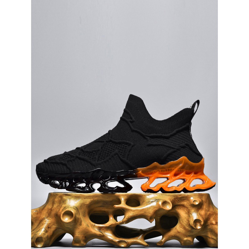 Men's Shoes Summer Breathable Mesh Fly-knit Sneakers foto 4