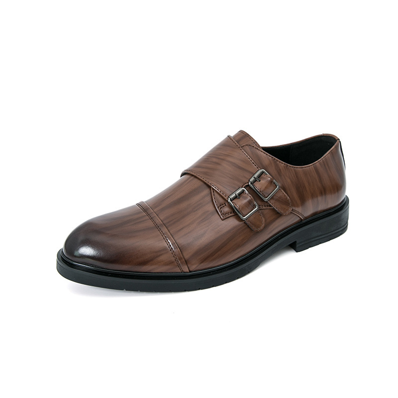 Pointed-toe Business Formal Leather Boots foto 4