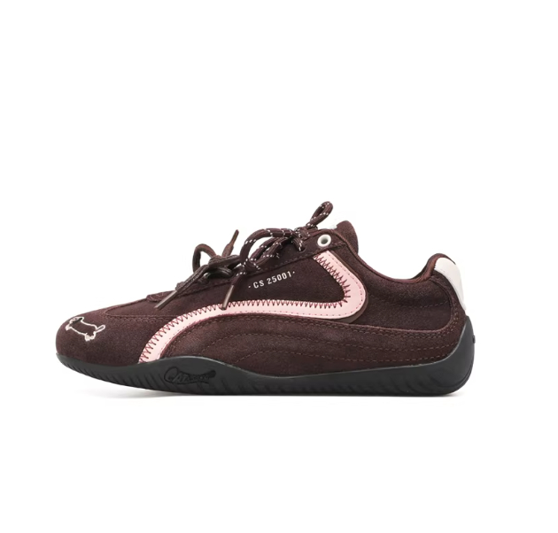 Retro Low-heeled Racing Shoes For Casual Training foto 3