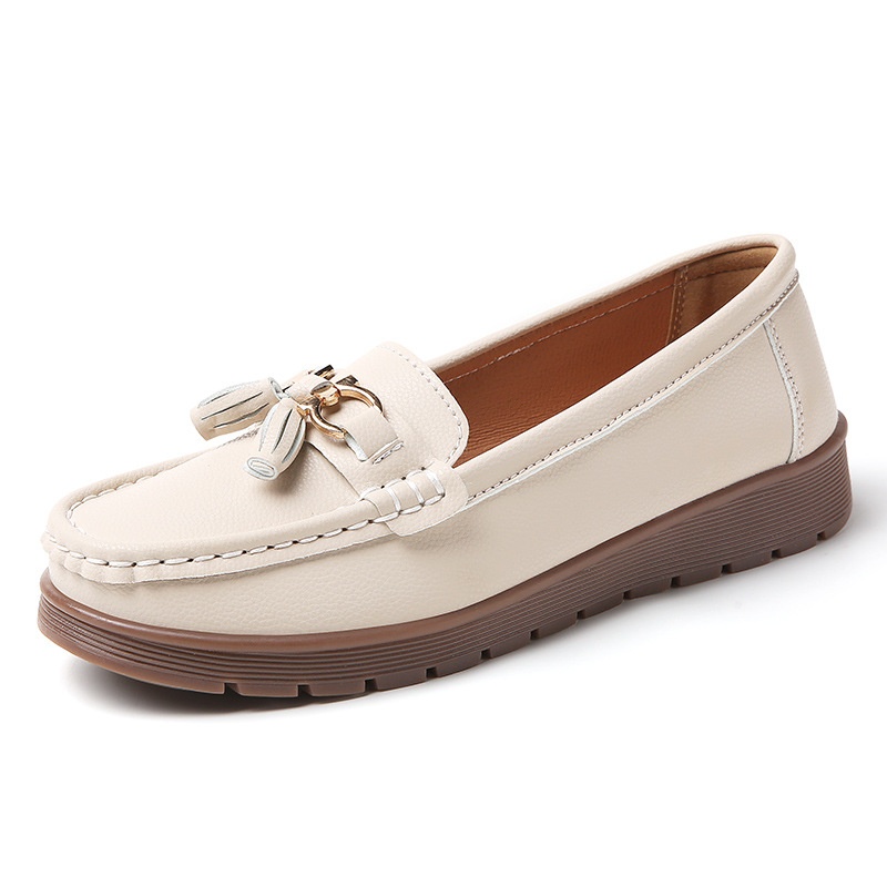 New Womens Plus-size Flat Moccasins foto 4
