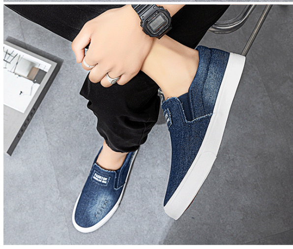 Slip-on Canvas Shoes Breathable Work foto 5
