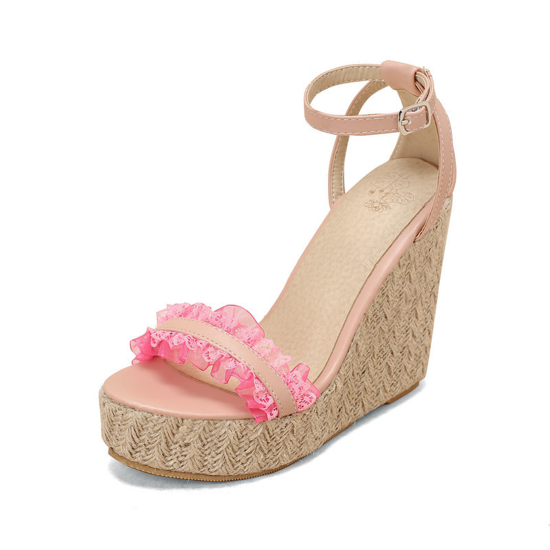Wedge-heeled Women's Bohemian-style Sandals foto 5
