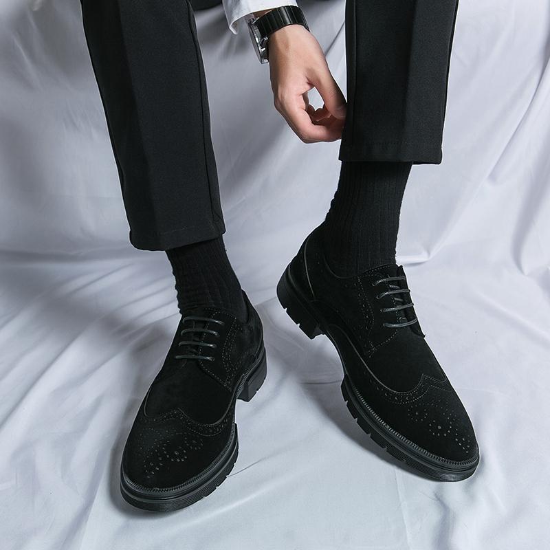 Leather Shoes Men's Formal Wear Business British Style Casual Summer foto 4