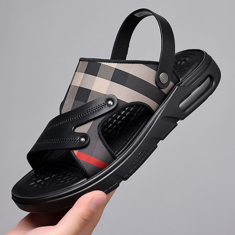Height Increasing Leisure Sports Anti-slip Soft Bottom Beach Slippers foto 2
