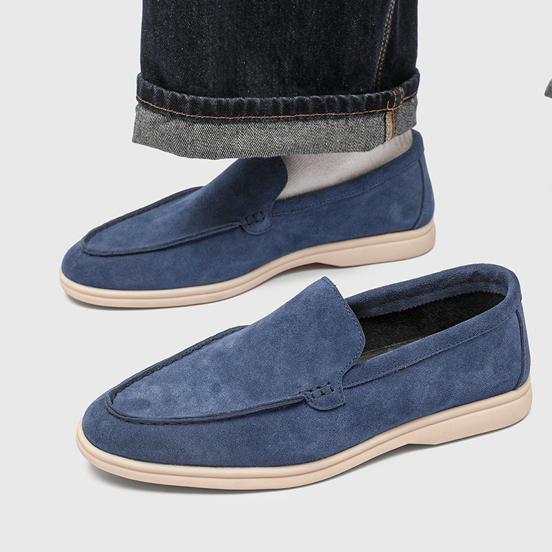 Duck-foot Versatile And Trendy Casual Slip-on Driving Shoes foto 4