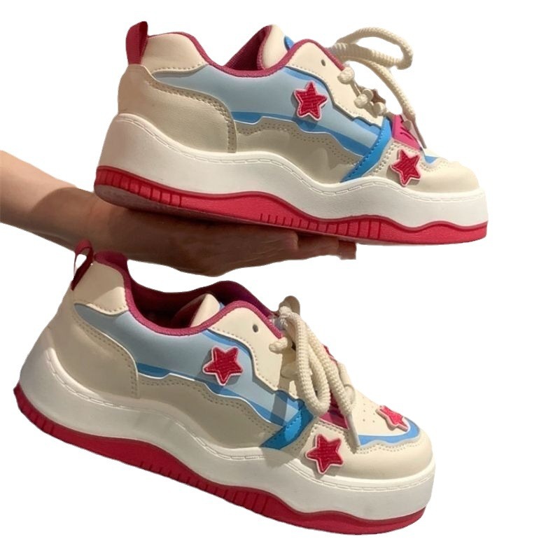 Women's American-style Star Velvet Casual Shoes foto 5