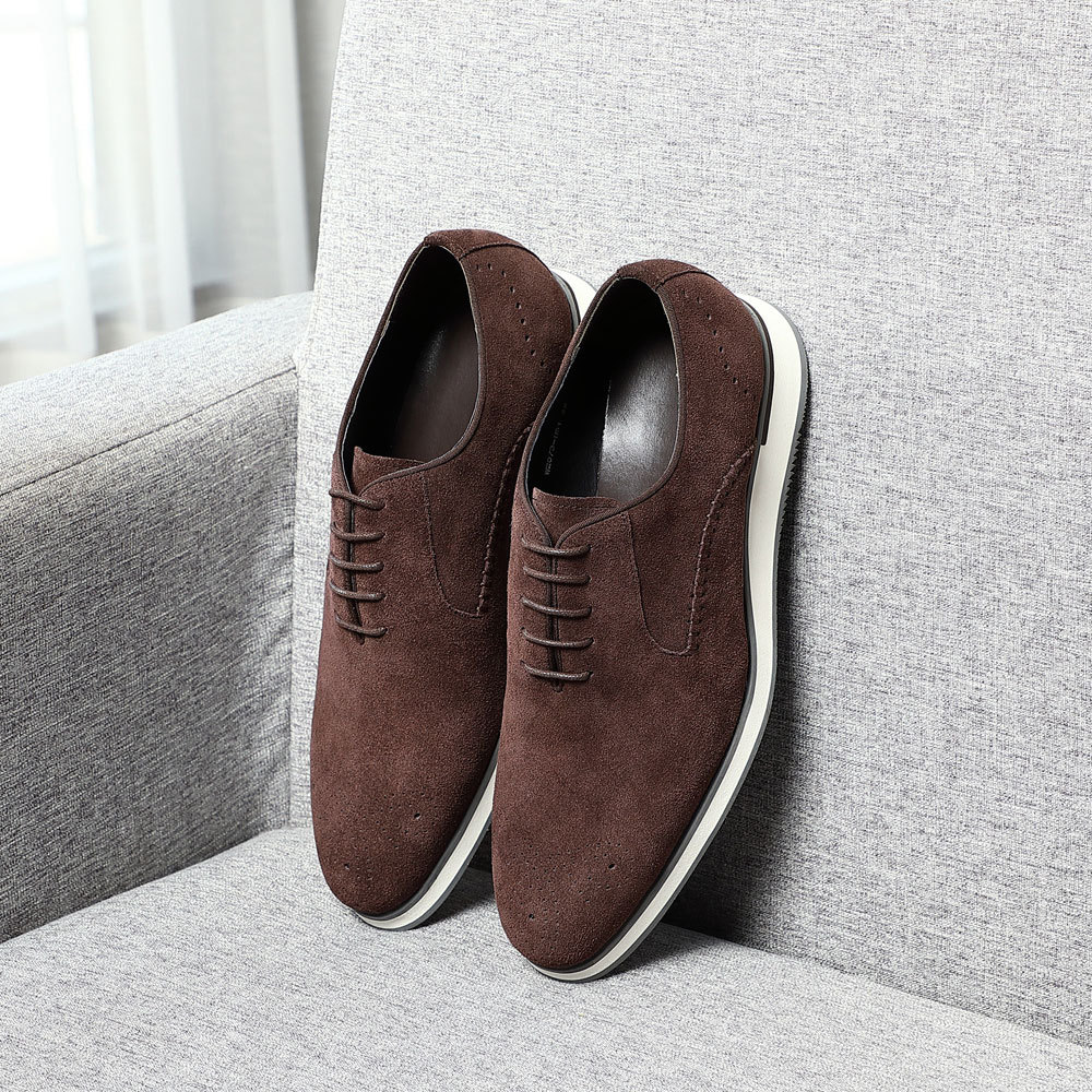 All-matching British Style Suit Business Formal Wear Leather Shoes foto 3