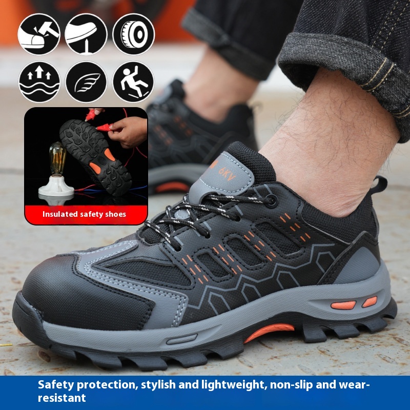 6KV Insulated Attack Shield And Anti-stab Non-slip Protective Shoes foto 4