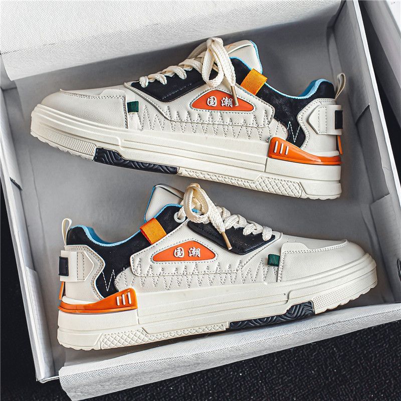Spring New National Trendy Style Sports White Shoes Student Versatile Casual Sneakers foto 3