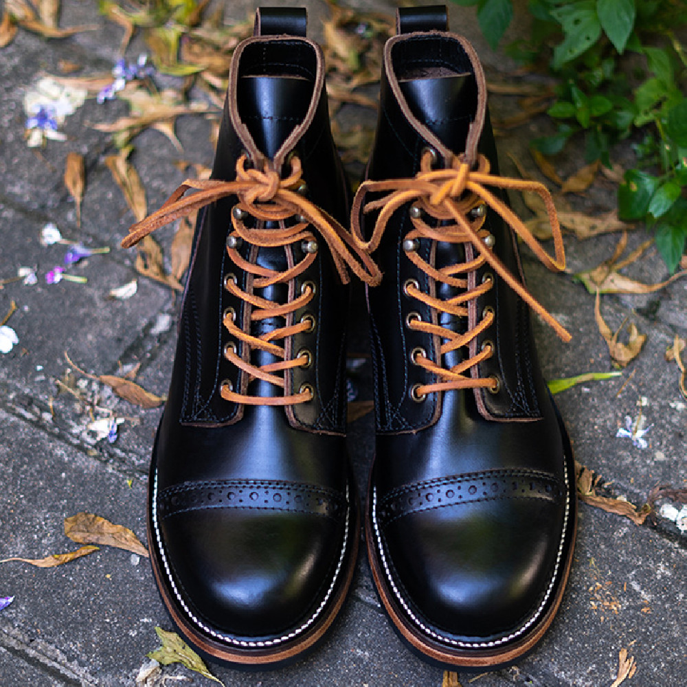 Tooling First Layer Cowhide Fall Winter Men Genuine Leather Boots foto 3