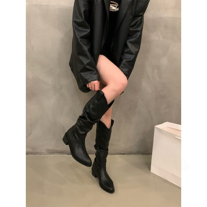 Pointed-toe Western Denim Boots Children foto 2