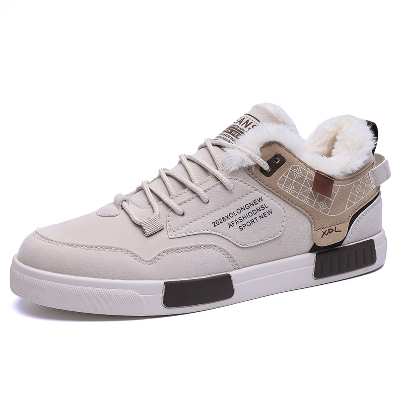 Plus Size Men's Plus Velvet Casual Shoes Fashion Outdoor foto 5