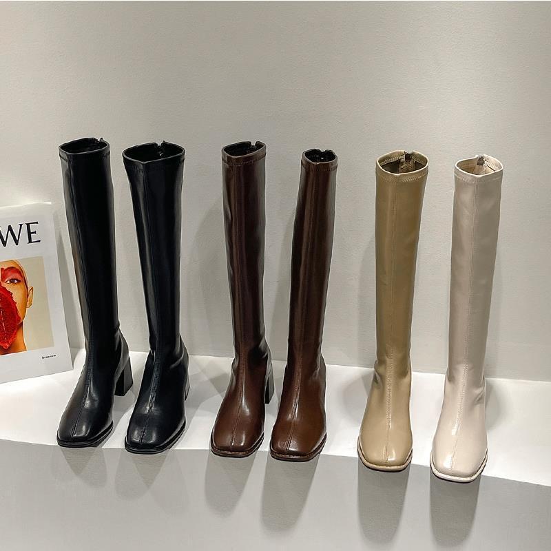 Versatile Slim High Boots For Women foto 5
