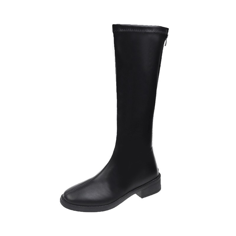 Slimming Rider Boots Korean-Style Stretchy Figure-Hugging Womens Boots foto 4