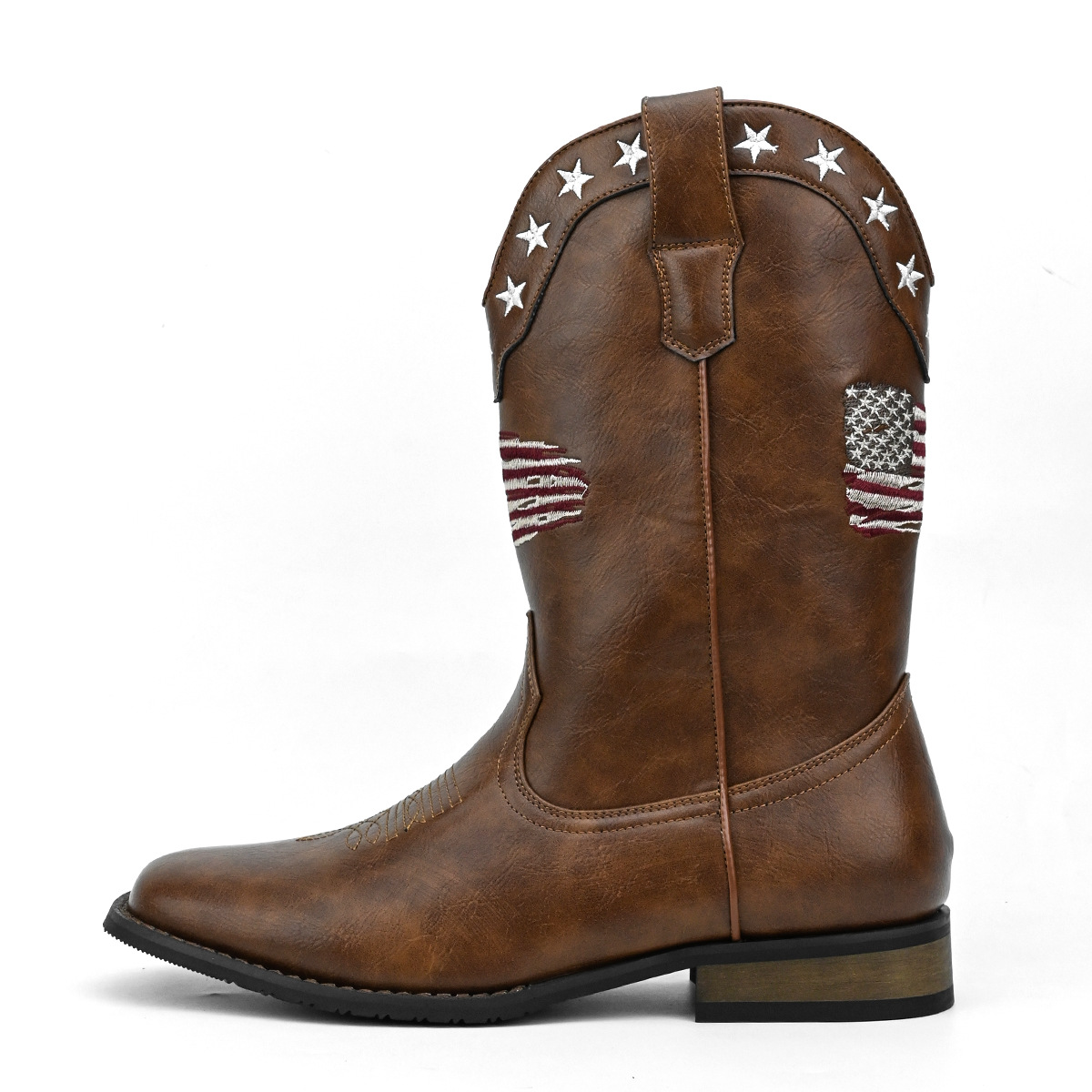 Five-pointed Star Suit Men's Western Cowboy Boot foto 4