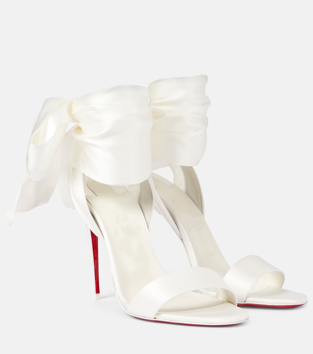 Women's Fashion Satin Bow Open Toe Sandals foto 5