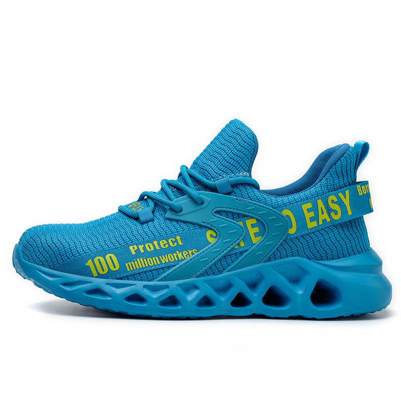 Fly-knit Upper Labor Protection Shoes Are Light And Comfortable foto 2