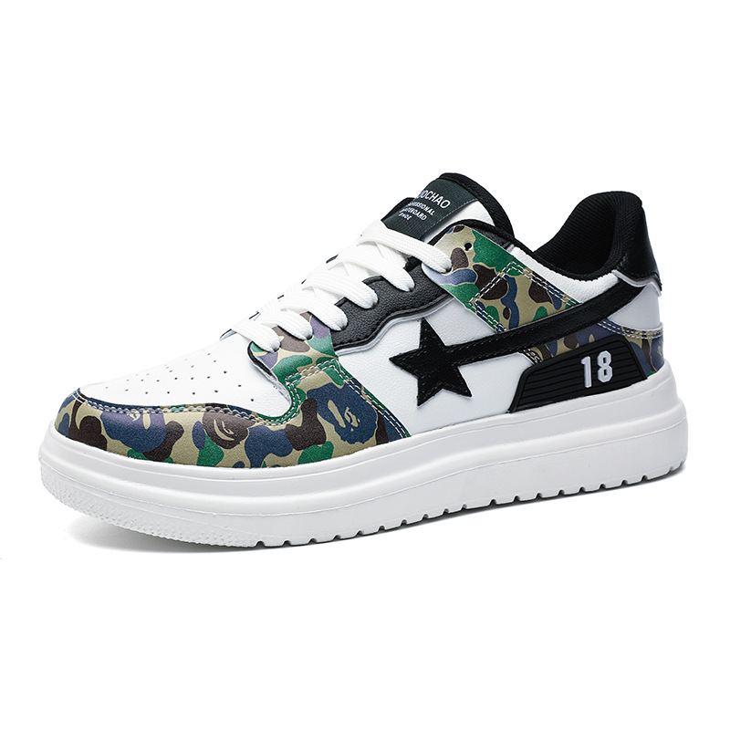 New Versatile Casual Rubber And Plastic Soleplate Shoes Student Plus Size Sneaker foto 5