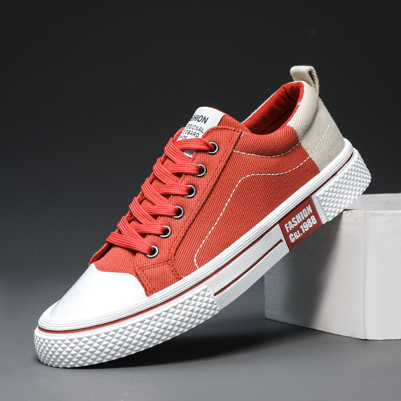 New Versatile Casual Low-top Men's Sports Canvas Shoes foto 3
