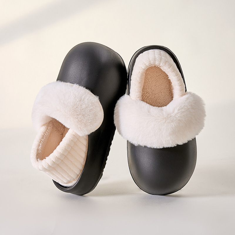 Mens Cotton Slippers That Are Waterproof And Detachable foto 2