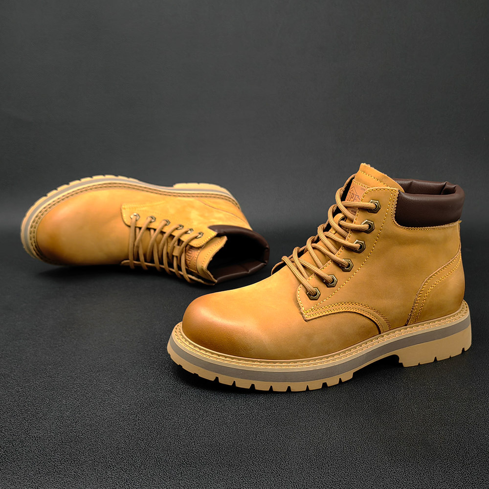 Men's Leather Casual Leather Boots foto 5