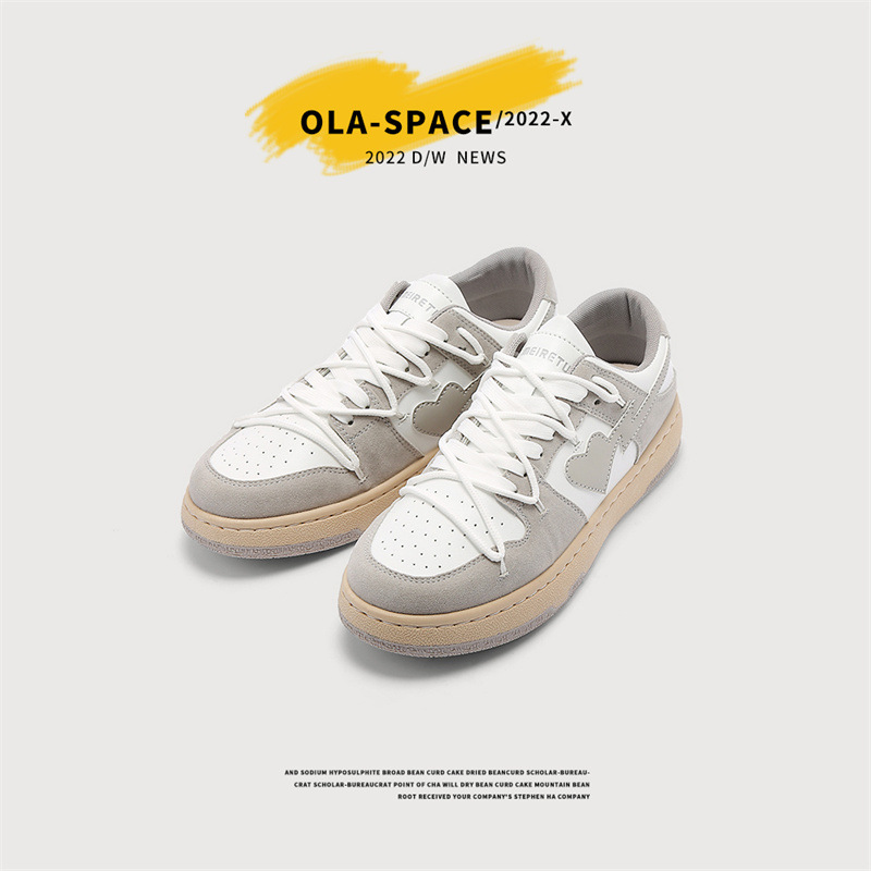 Love Sneakers Boy Korean Style Versatile Special-interest Design Couple Sports Hong Kong Style Shoes foto 2
