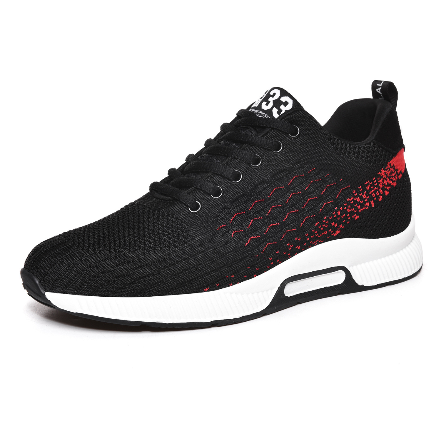 Invisible Height Increasing 6CM Fly-kit Mesh Running Shoes foto 4