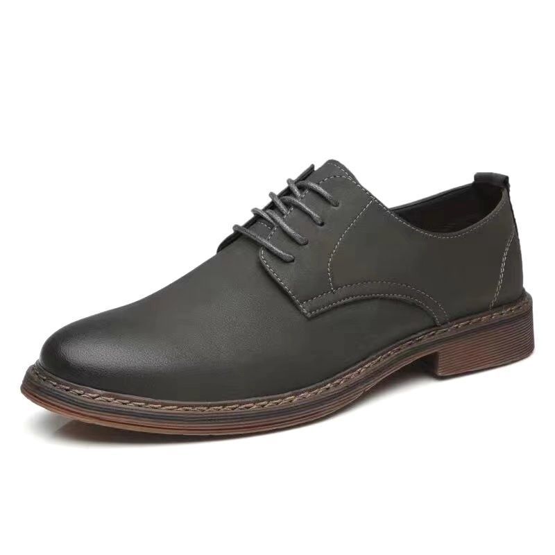 British Style Youth Casual Business Men's Shoes foto 2
