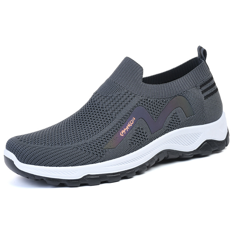 Men's Non-slip Wear-resistant Sports Soft-soled Mesh Surface Casual Shoes foto 2