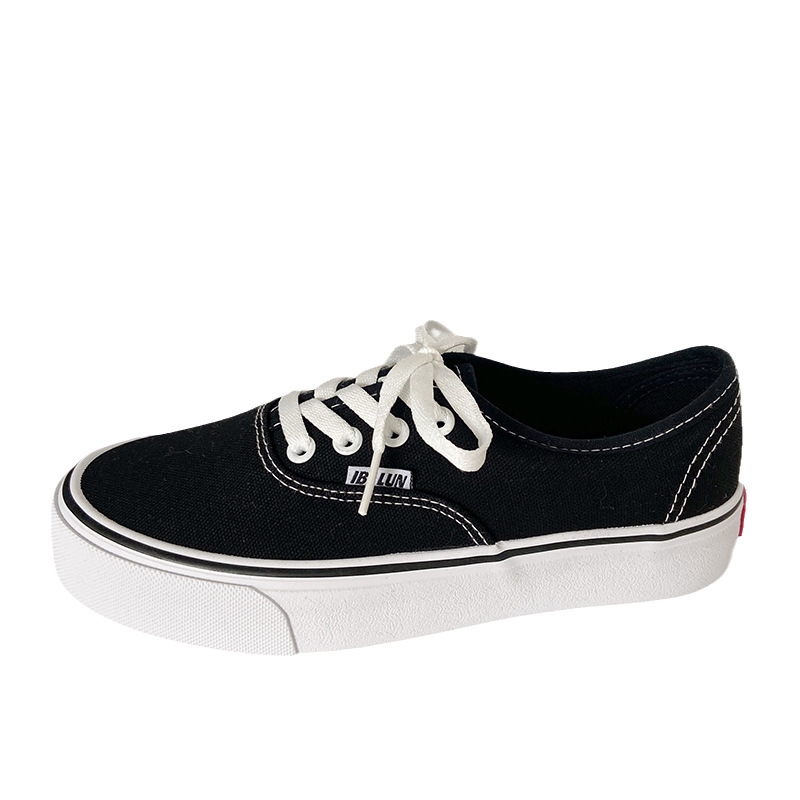 Flat-bottomed Retro Hong Kong-style Instagram-style Sneakers For Students foto 4