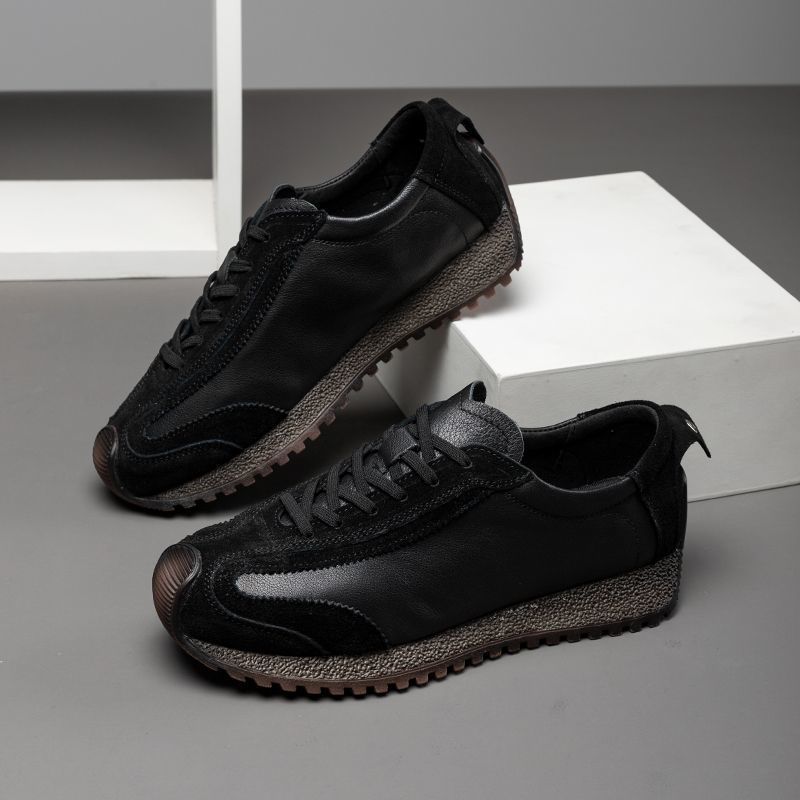New Leather Sneakers Retro Sports Casual Shoes foto 4