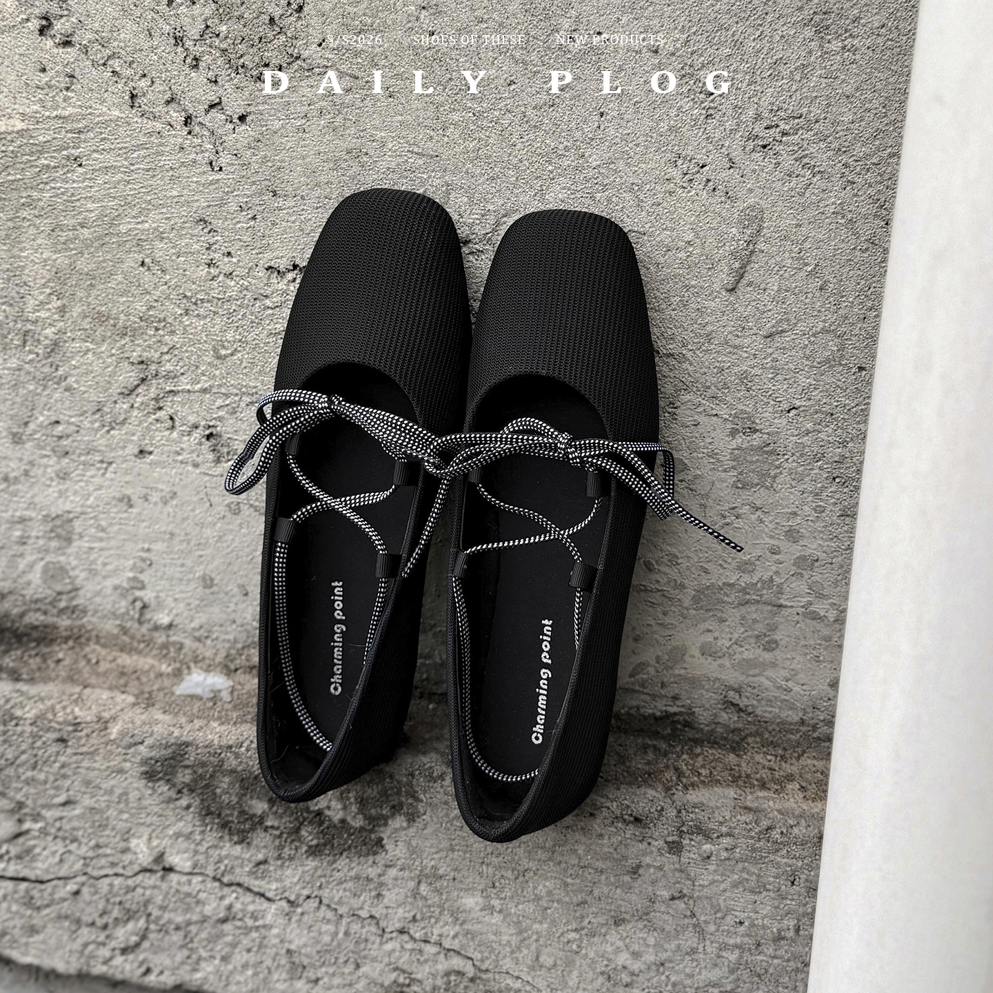 Women's Handmade Linen Slip-On Flats, Square Toe Low Heel Vintage Shoes With Sheepskin Lining & TPR Sole foto 4
