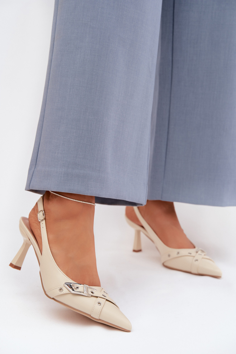 Sandalen op hak Step in style