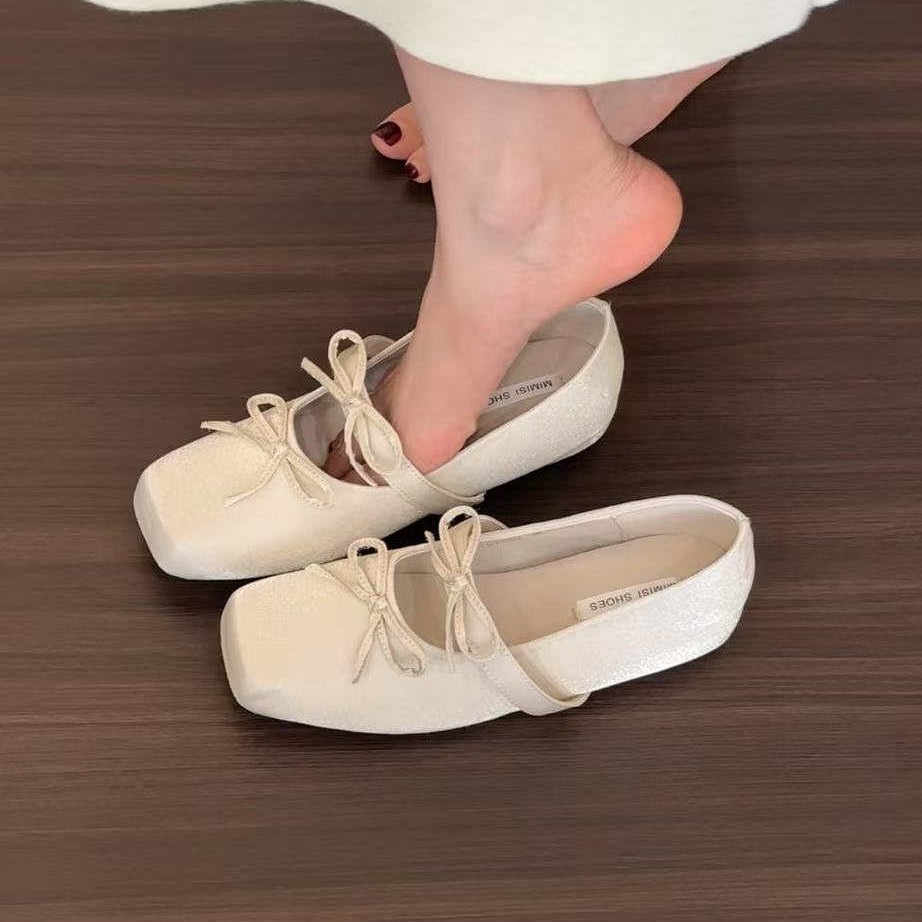 Height Increasing Insole 3CM French Mary Jane Shoes foto 5