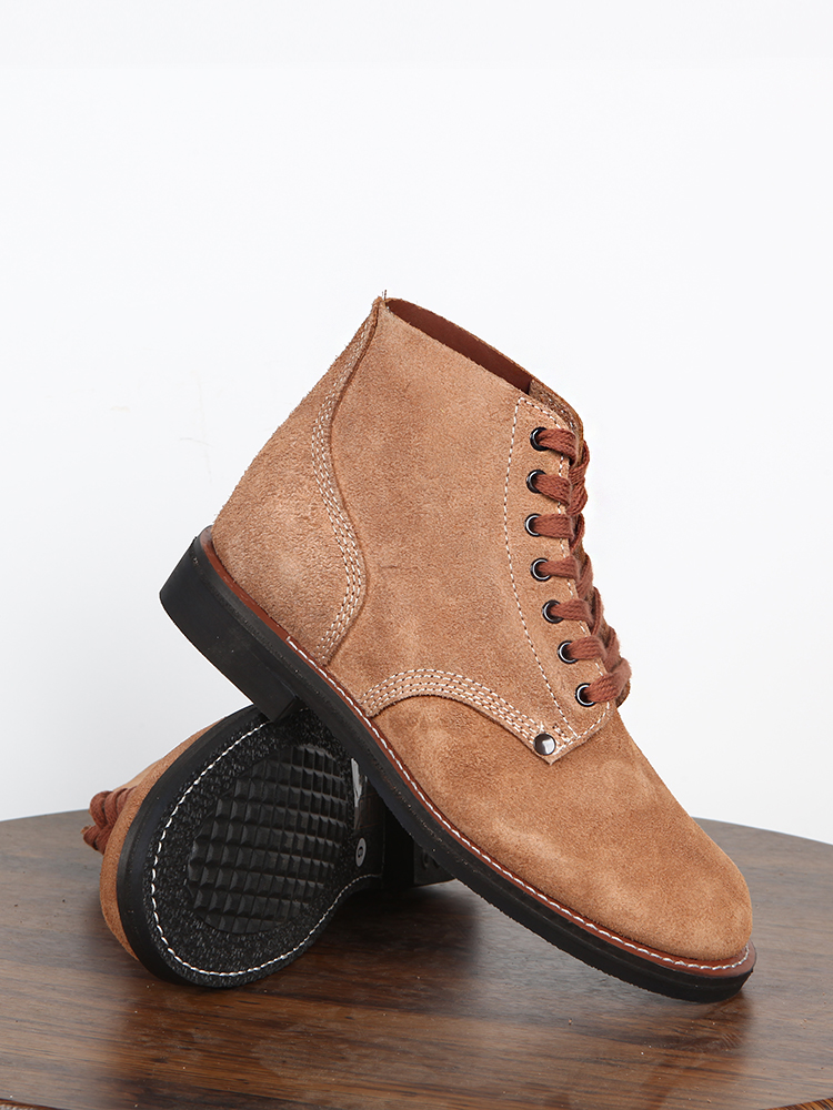 European And American Mid-top Retro Ankle Boots foto 4