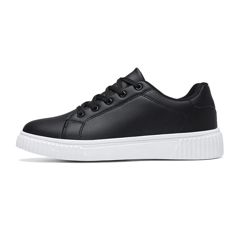 Sleek Minimalist Leather Design For Casual Sports Shoes foto 4