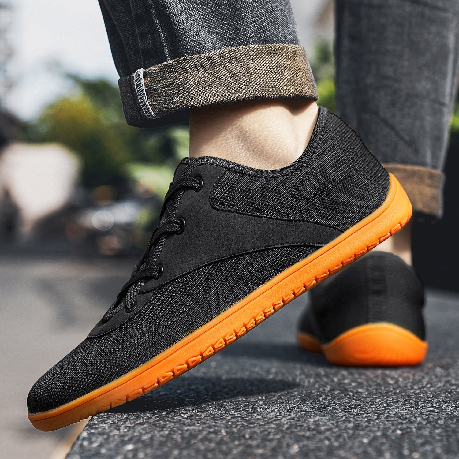 Men's Casual Shoes Flying Woven Breathable foto 2
