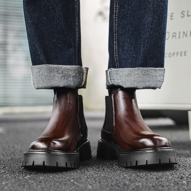 Summer Versatile New Round Toe Martin Boots foto 5