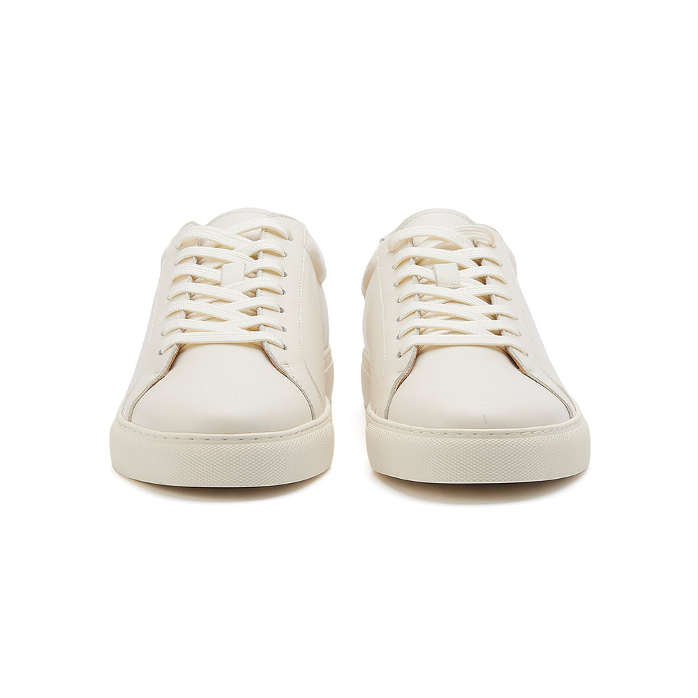 Men's Pure White Casual Sports Skate Shoes foto 2