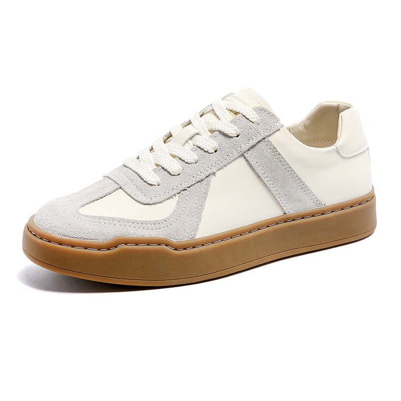 White Shoes German Training Shoes Niche Shoes Popular Japanese Style Men's Shoes foto 2