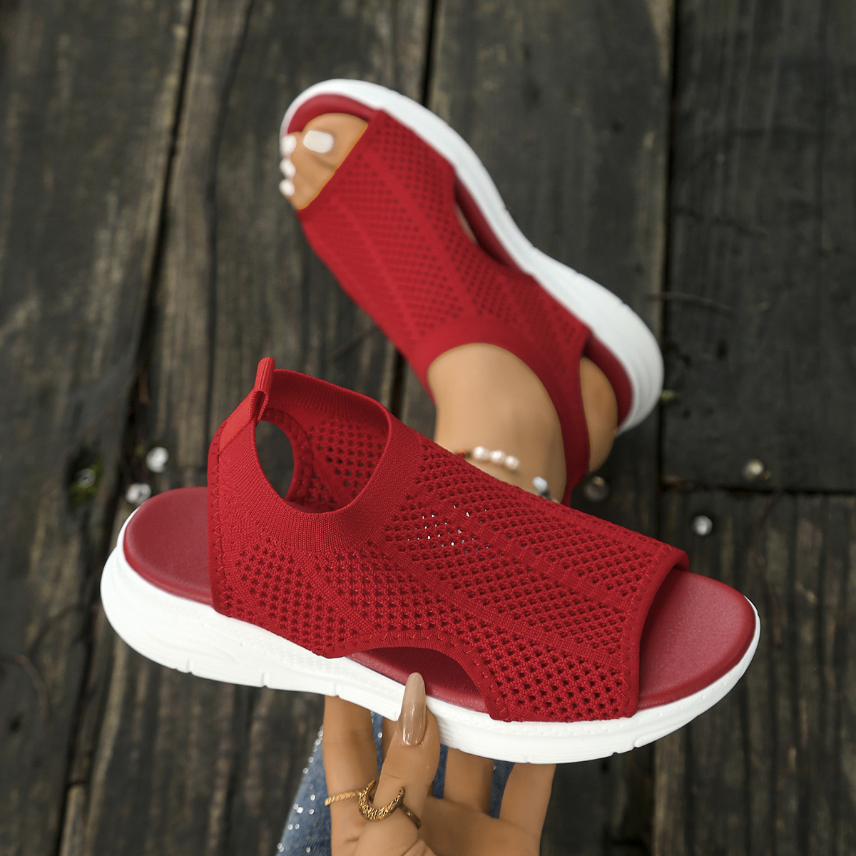 Women's Platform Sports Sandals Summer Flat