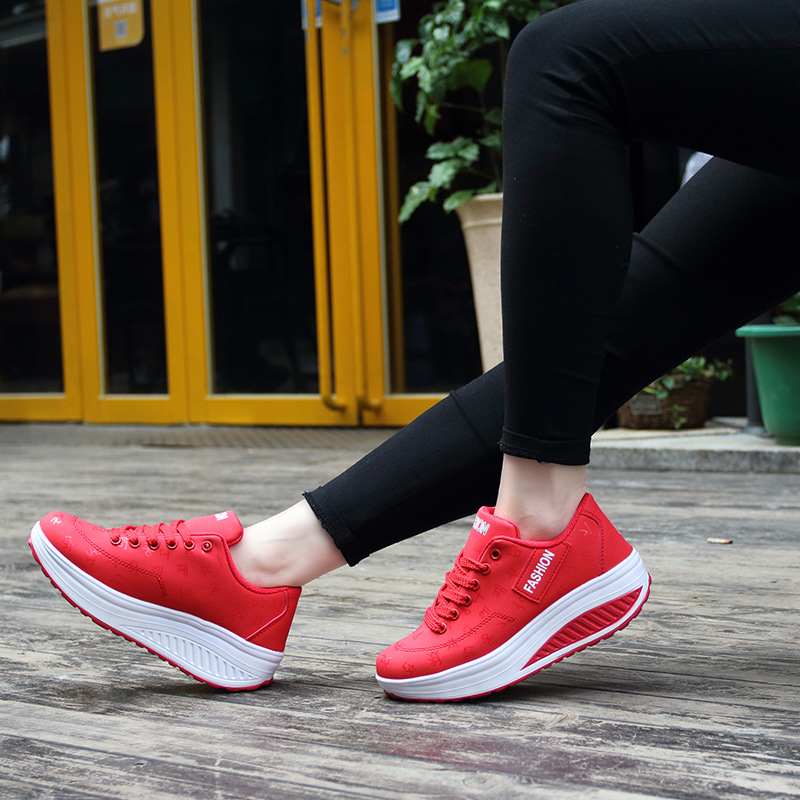 Mesh Sneakers Rocking Womens Shoes Air-cushioned Mesh Footwear foto 4
