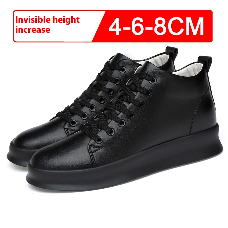 Fashion Inner Invisible Height-increasing Shoes Men's Casual Sports Board Shoes foto 3