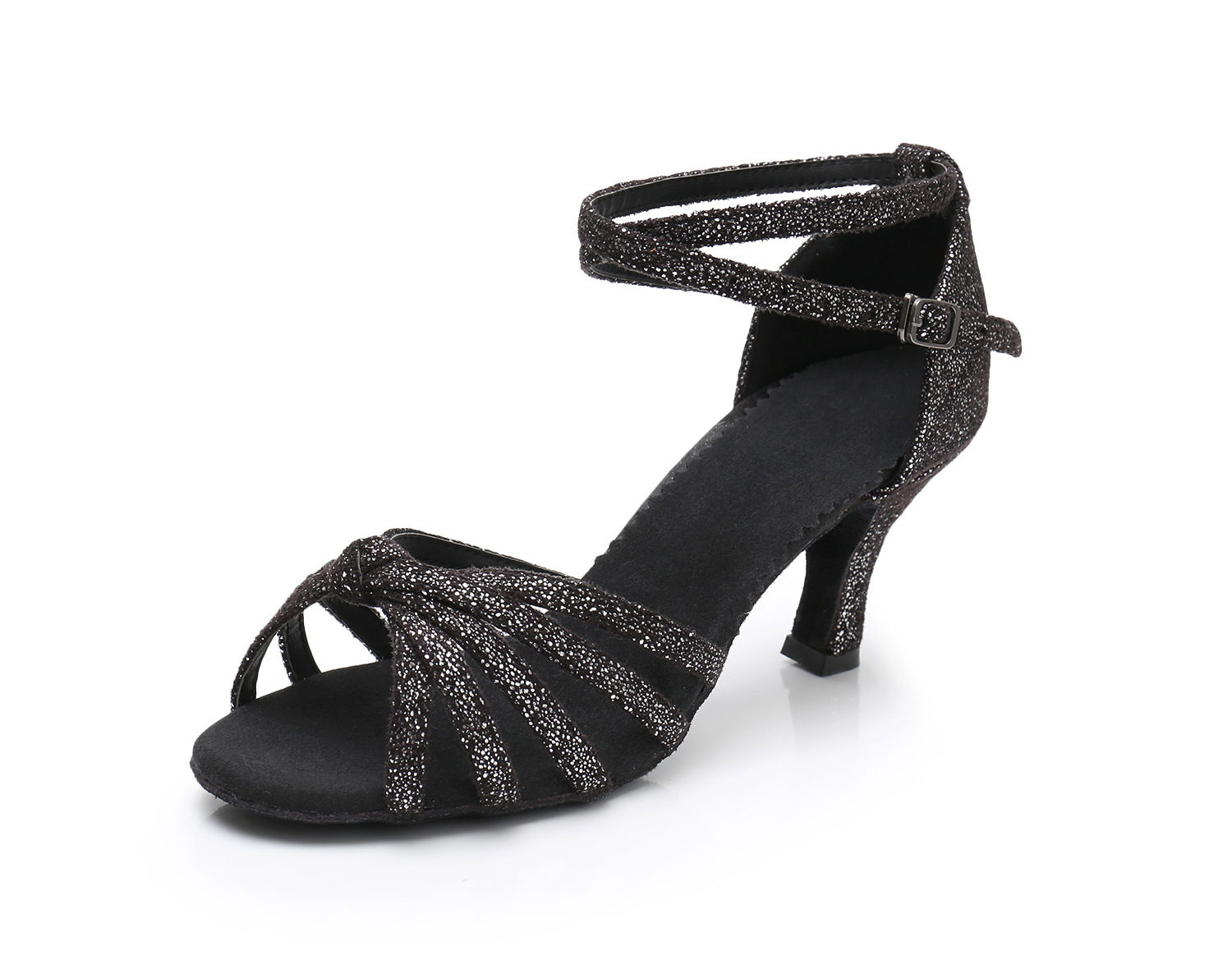 Soft-soled High-heeled Latin Dance Shoes foto 5
