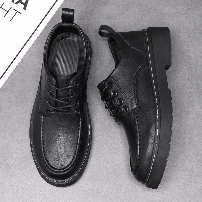 Mens Stylish Casual British-style Versatile Sneakers foto 2