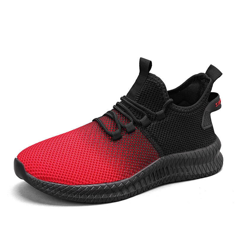 Fashion Low Top Gradient Color Mesh Casual Sneakers foto 4