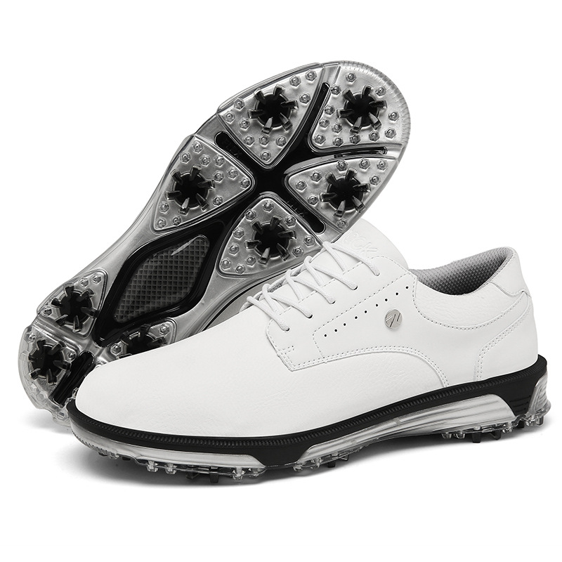 PU Leather Men's Golf Shoe Men's Non-slip Wear-resistant foto 3